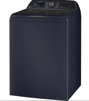 GE PROFILE 5.3 Cubic Foot Top Load Washer Sapphire Blue