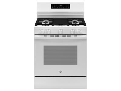 GE 30 Inch Freestanding Gas Range White