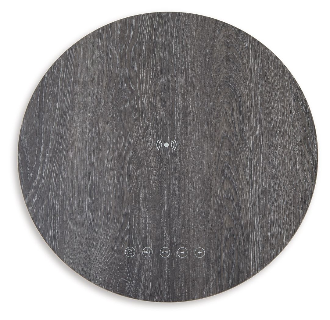 Sethlen - Accent Table - Gray / Black