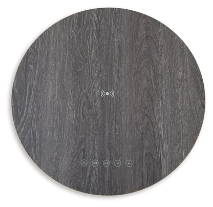 Sethlen - Accent Table - Gray / Black