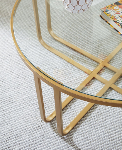 Milloton - Occasional Table Set (Set of 3) - Gold
