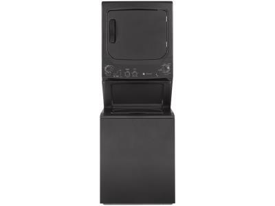 GE 27 Inch Electric Laundry Center Diamond Gray