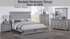 Beckett - Nightstand - Greige